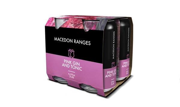 Macedon Ranges - Pink Gin & Grapefruit Tonic 375mL Can