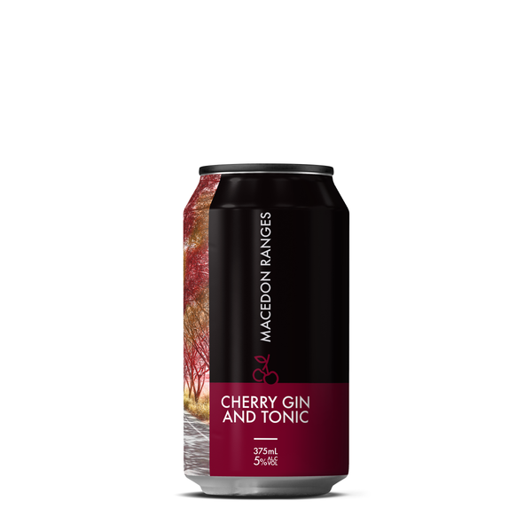 Macedon Ranges - Cherry Gin & Tonic 375mL Can