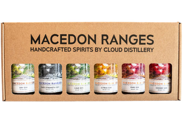 Macedon Ranges Gin - 6 x 100ml Window Box